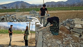 Perseverance and resistance of nomads against the challenges of house building\