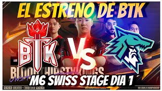 EL ESTRENO DE BTK M6 SWISS STAGE BTK VS ULF MLBB ESPAÑOL