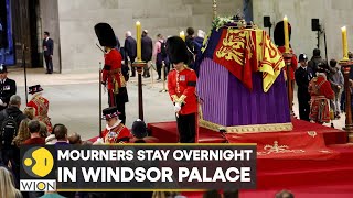 The final farewell: Mourners stay overnight in Windsor Palace to see last glimpse | WION