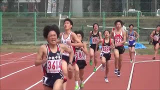 群馬県中学混成競技記録会2015春　男子3000m2組