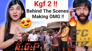 KGF Chapter 2 Movie Behind The Scenes | Yash | Rocky | Sanjay Dutt Adheera | Prashanth Neel Reaction