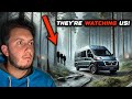 MY SCARIEST NIGHT EVER VAN CAMPING! THEY SCARED US OUT OF THE FOREST!