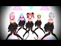 mmd 気まぐれメルシィ v2 tda式改変ミク テト ルカ ハク gumi