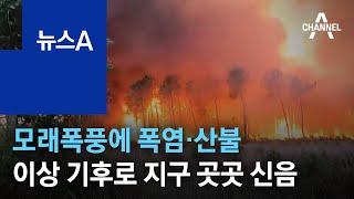 모래폭풍에 폭염·산불…이상 기후로 지구 곳곳 신음 | 뉴스A