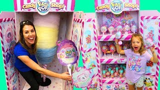 GIANT COTTON CANDY Pikimi Pop Filled With Toys!!! New Pikmi Flips!