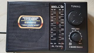 IBELL FM REDIO UNBOXING FM/AM/SW1/SW2 4BAND REDIO PURCHASE 2022@SABIR_PATEL-PUNE