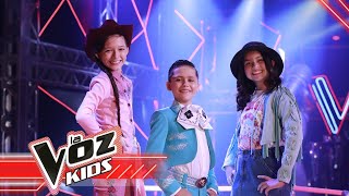 María Liz, Paola y Dylan cantan en las Súper Batallas | La Voz Kids Colombia 2021