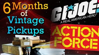 Unboxing 6 Months of Vintage Toy Purchases - GI Joe \u0026 Palitoy Action Force