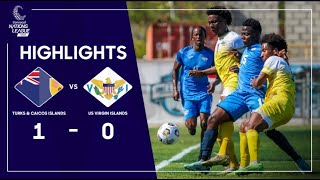 Concacaf Nations League 2023 Turks and Caicos Islands v US Virgin Islands | Highlights