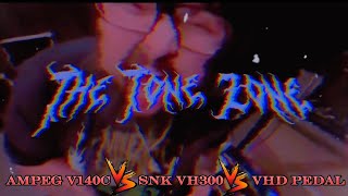 The Tone Zone Episode 10 - Ampeg Vh140c VS SNK VH300 VS VHD Pedal