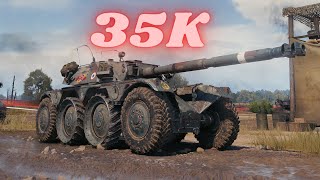 35K Spot Damage with Panhard EBR 105 - 17K \u0026 Panhard EBR 105 - 18K World of Tanks