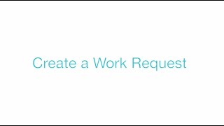 Tutorial : Getting started with Work Request