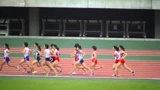 2015 東医体 女子1500m決勝 関 遠藤