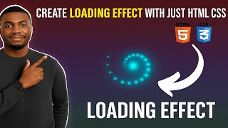 How to Create a Stunning CSS Loading Animation | HTML & CSS Tutorial for Beginners