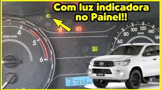 Instalação do Farol de Neblina utilizando chicote original da Hilux STD 2020