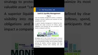 Video 1 of 2 on Overview of Cash & Liquidity Management