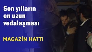 Son yılların en uzun süren vedalaşması