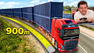 Dirigi um CAMINHÃO com 9999999999 TONELADAS! - Euro Truck Simulator 2