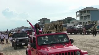 More than 230 arrested, 40 hospitalized during Jeep Weekend in Galveston County
