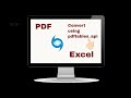 How to Convert any PDF Data to Excel using API | Freelancer projects using python | Python coding