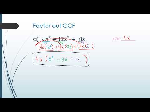 Factoring Video Part 2 - YouTube