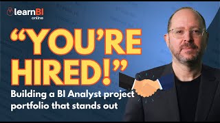 Build a Standout Analyst Project Portfolio That Will Get You Hired.