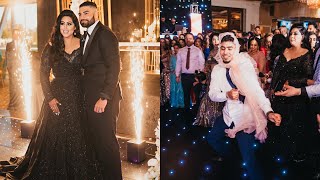 INDIAN WEDDING RECEPTION + EPIC DANCE OFF