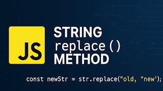 How to use string replace method in javascript