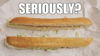 how NOT to cut a sandwich 😭