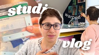 A Week in the Life of an Artist 🎨 New Website 🖥️  Warped Painting 🔨Studio Art Vlog