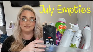 Huge July Empties! 2022