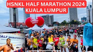 My First Official Half Marathon in Kuala Lumpur, Malaysia #solorunner #halfmarathon