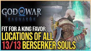 All Berserker Locations God of War Ragnarok - Fit for a King