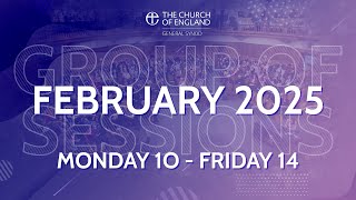 General Synod February 2025 | Friday 14 Morning