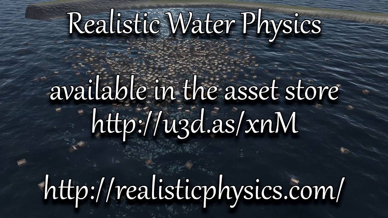 Realistic Water Physics Trailer With Playway Water System Youtube
