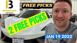 Daily Free Sports Betting Picks (Jan 19/22) Email