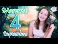 💐DES MOMENTS DE PARTAGE, UNE SURPRISE ARRIVE ! Tirage du jour - mercredi 4 septembre 2024