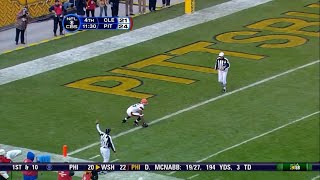 Josh Cribbs’s Crazy 100 Yard Kickoff Return 2007 Browns vs Steelers (4K50fps)