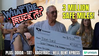 Trucker honored for 3M accident free miles; NTDAW roundup; OOIDA teams with TAT | WHAT THE TRUCK?!?