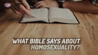 What bible says about homosexuality ?   #stand_with_Bible #stand_with_GOD