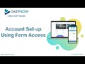 EasyNow CRM |Account setup|Form Access