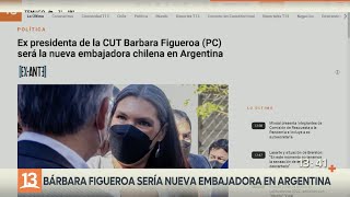 Ex presidenta de la CUT sería la embajadora de Chile en Argentina