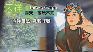 [台灣trip]花蓮兩天一夜感受天祥滿滿滿/Taroko Gorge 秀林太魯閣峽谷水流不絕於耳的靈氣補充之旅