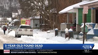 Death of 3-year-old child under investigation in Allegheny County