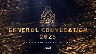 General Convocation 2025 - Phase 1 - Session 2