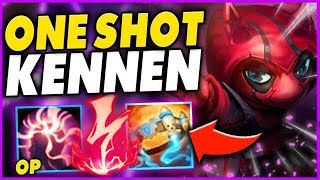 #1 KENNEN WORLD GOES FULL ONE SHOT KENNEN MID! (250 ENERGY) - League of Legends