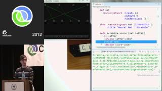 Clojure Conj 2012 - Machine Learning Live
