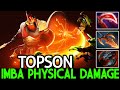 TOPSON [Mars] Imba One Kick Kill with Full Physical Damage Dota 2