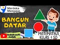 Kelas 1 SD Kurikulum Merdeka - Matematika (Bangun datar)