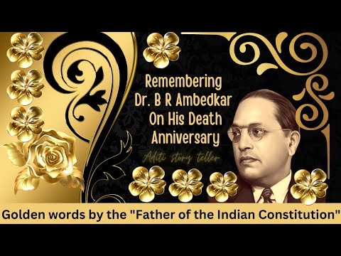 Tribute To Dr B R Ambedkar On His Death Anniversary | Parinirvan Divas ...